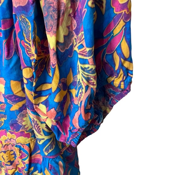 Terra & Sky Women's Plus Size Puff Sleeve Square Neck Babydoll Top 3x - Picture 3 of 7